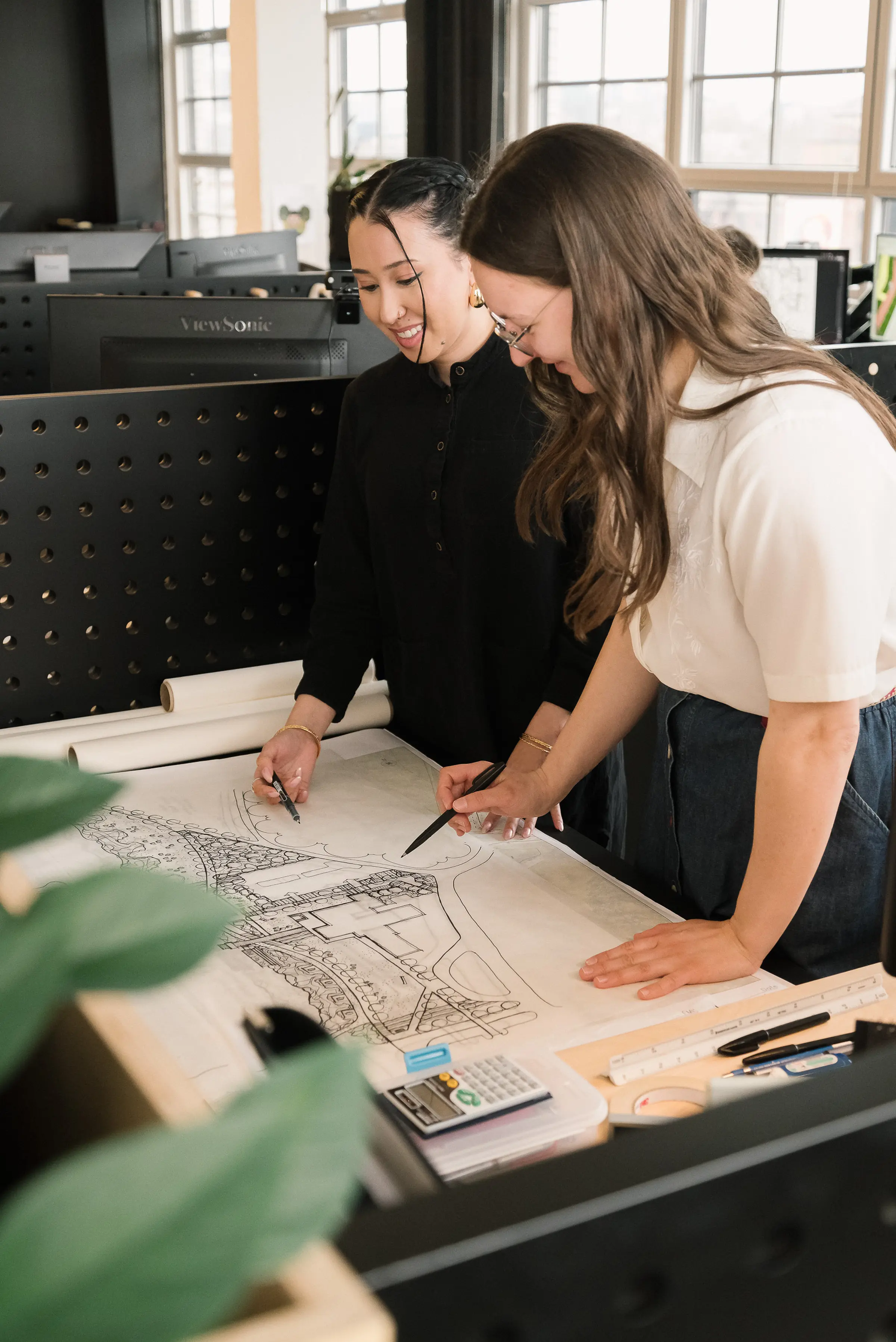 Travail qu'équipe et de collaboration chez Projet Paysage