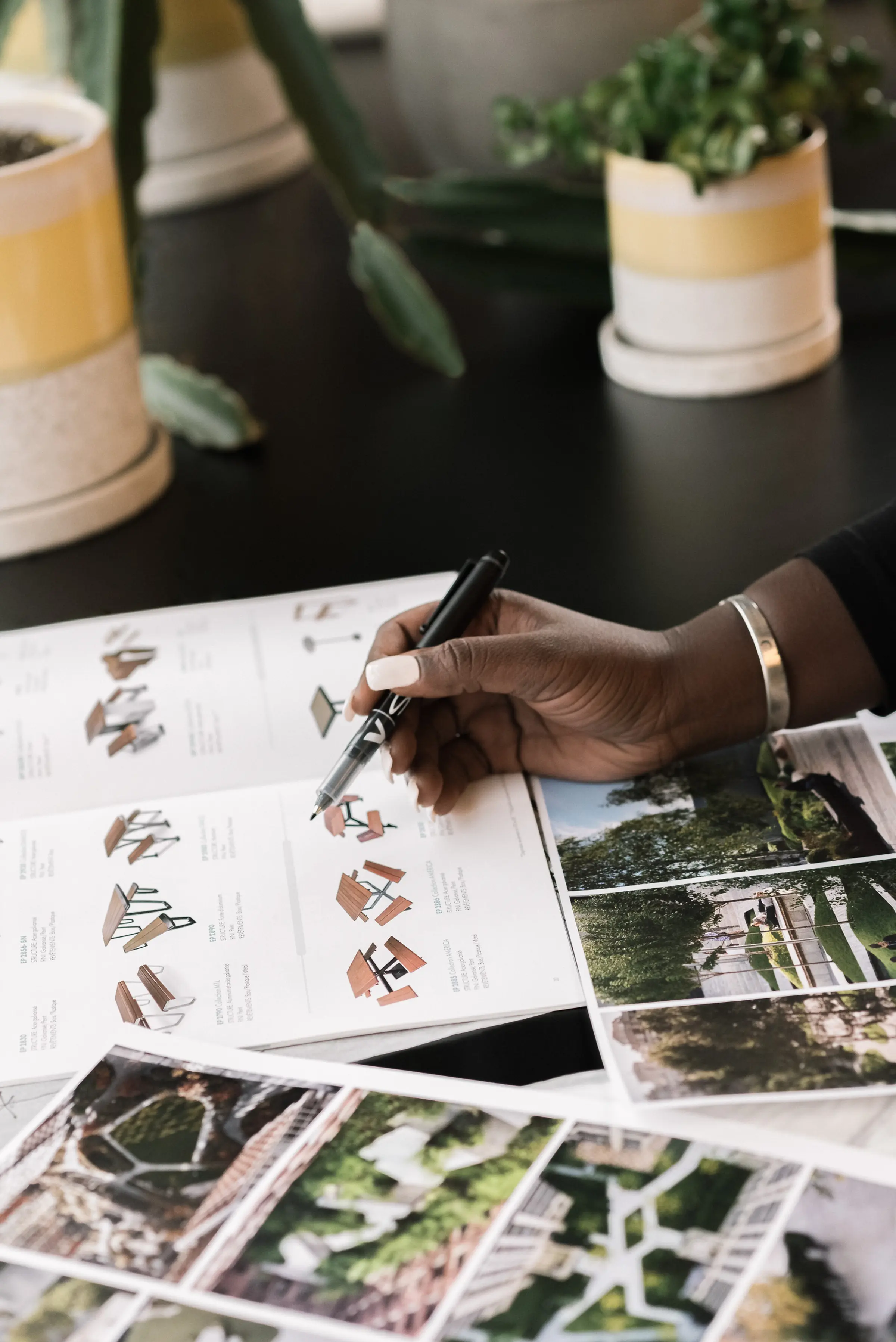 Travail de conception chez Projet Paysage