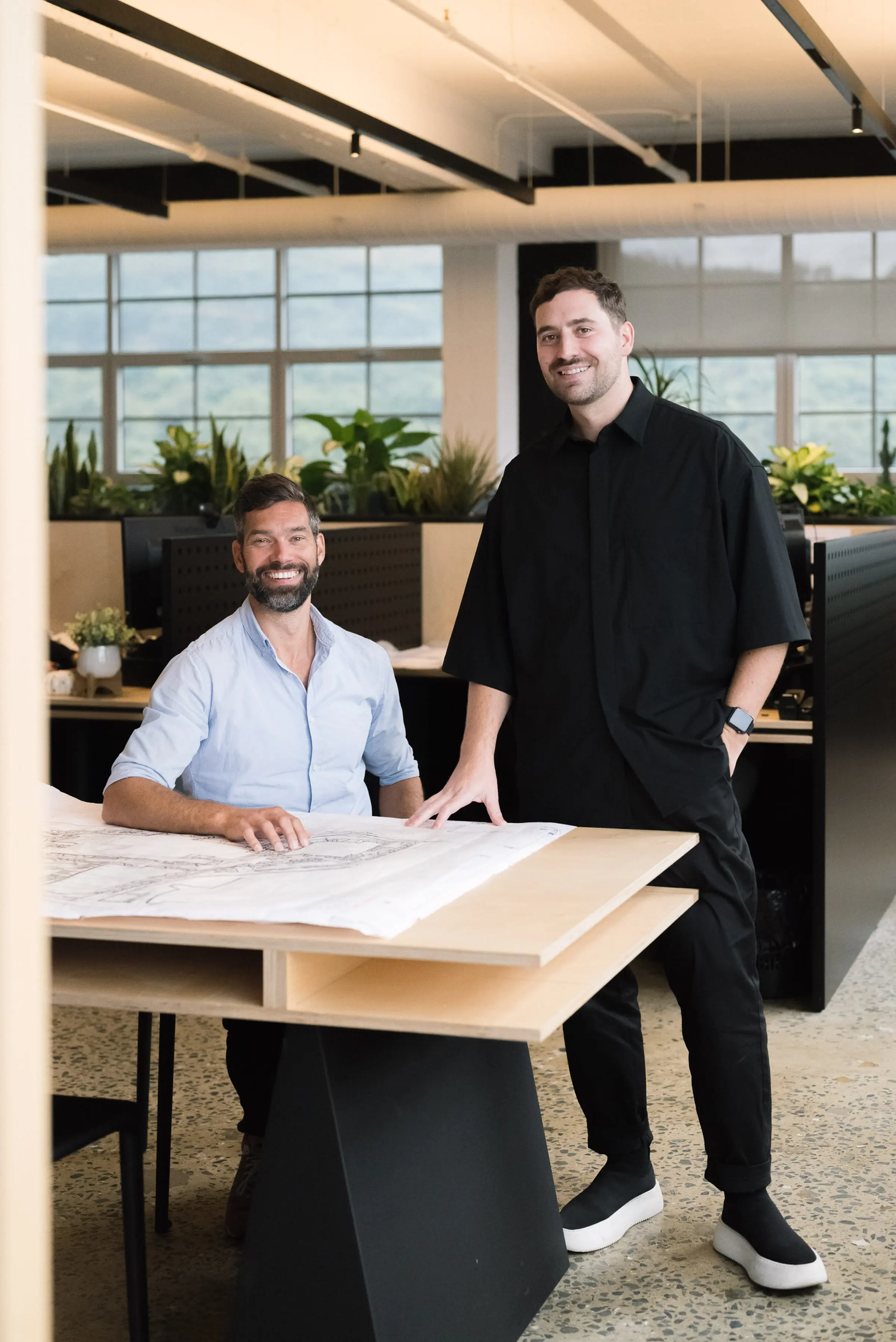 Les associés Maxime Brisebois et Serge Gallant