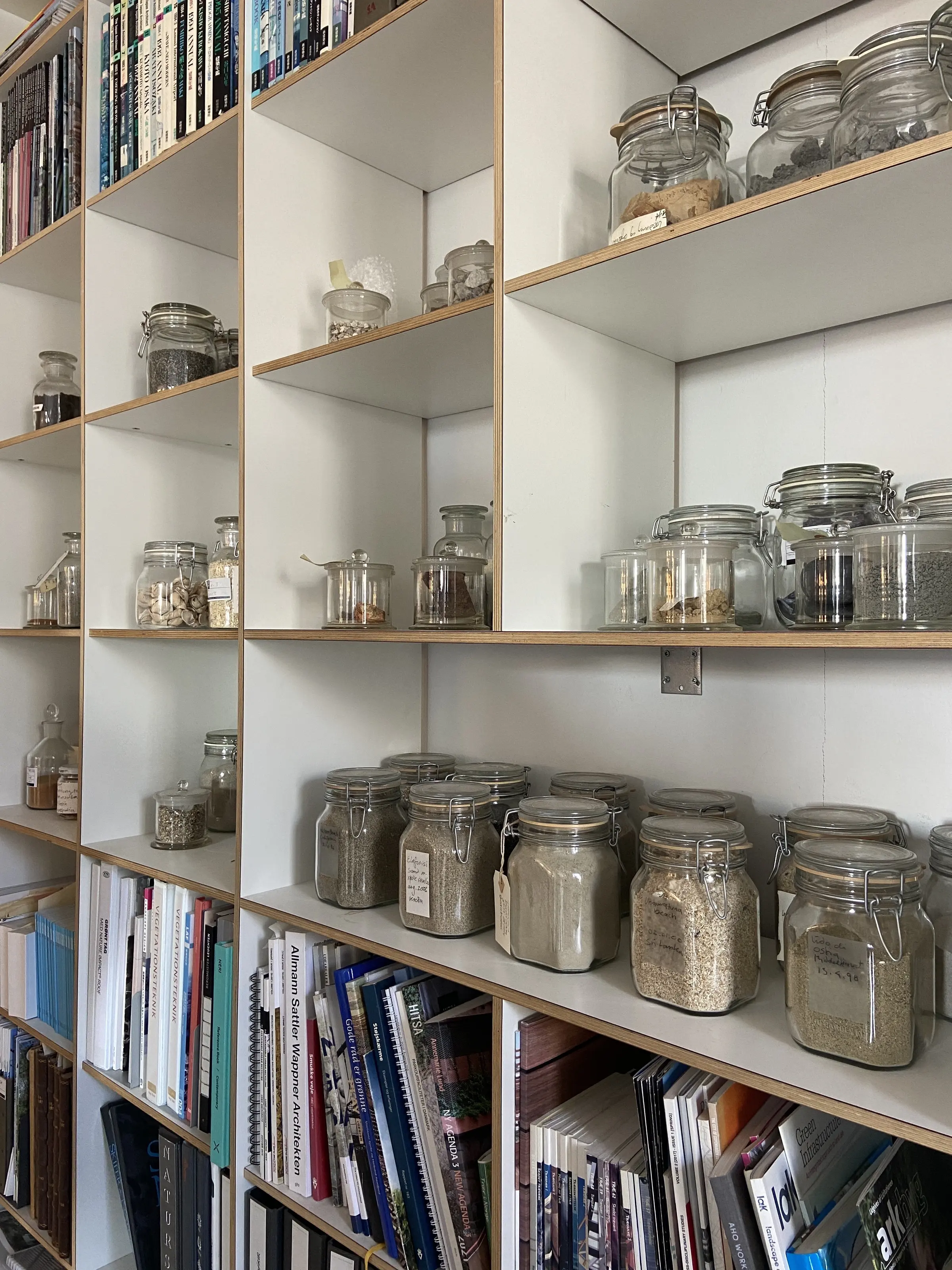 Bibliothèques de libres et d'échantillons de sols