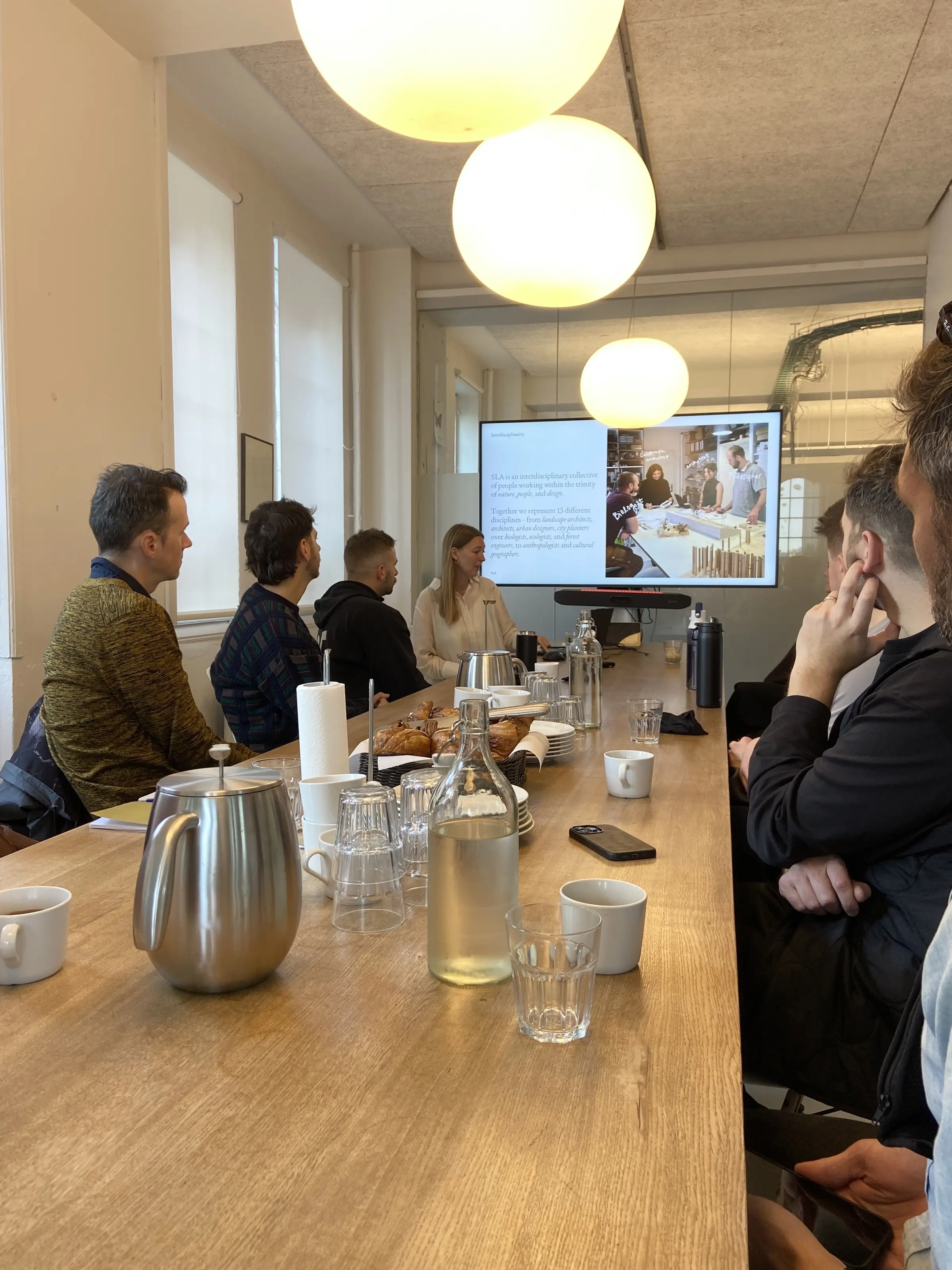 Présentation au bureau de SLA