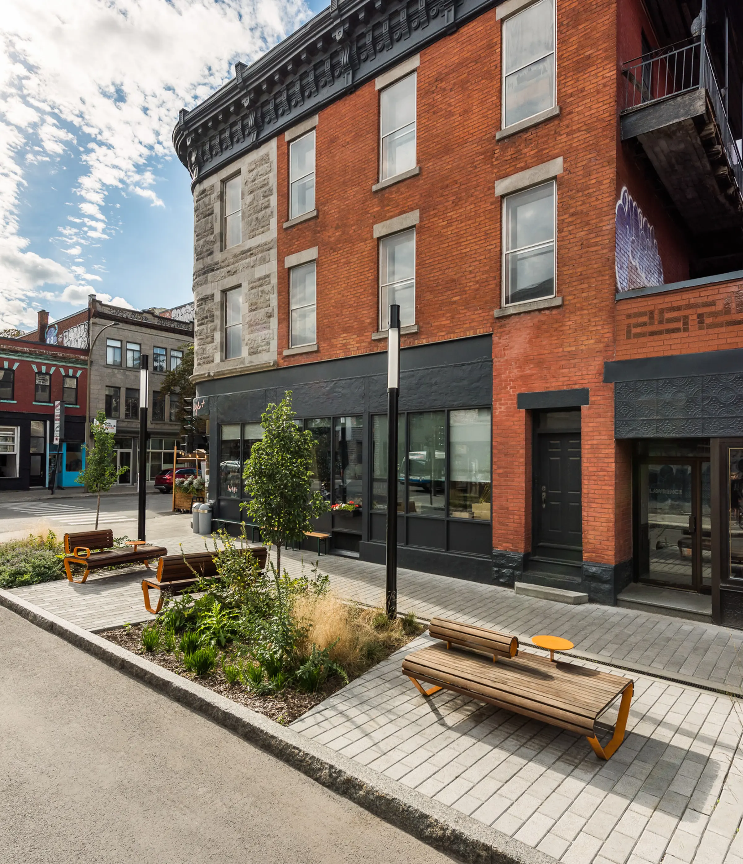 Street furniture designed by Equiparc