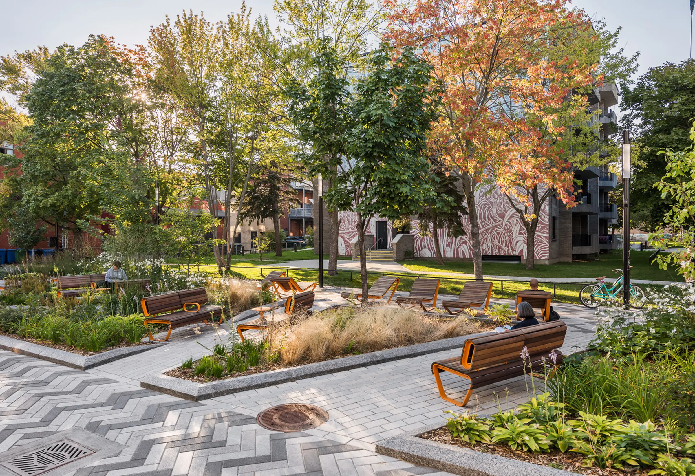 Green spaces are at heart of Place Andrée-Lachapelle