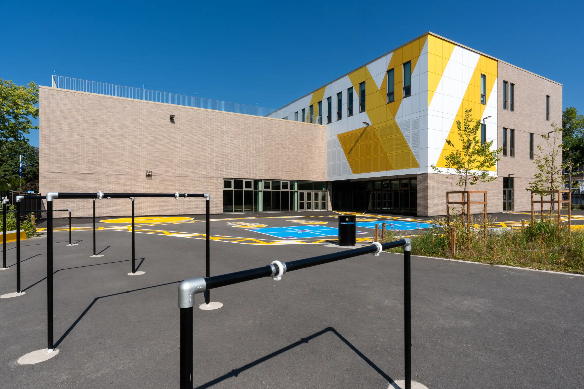 Zone pour jouer au ballon poire