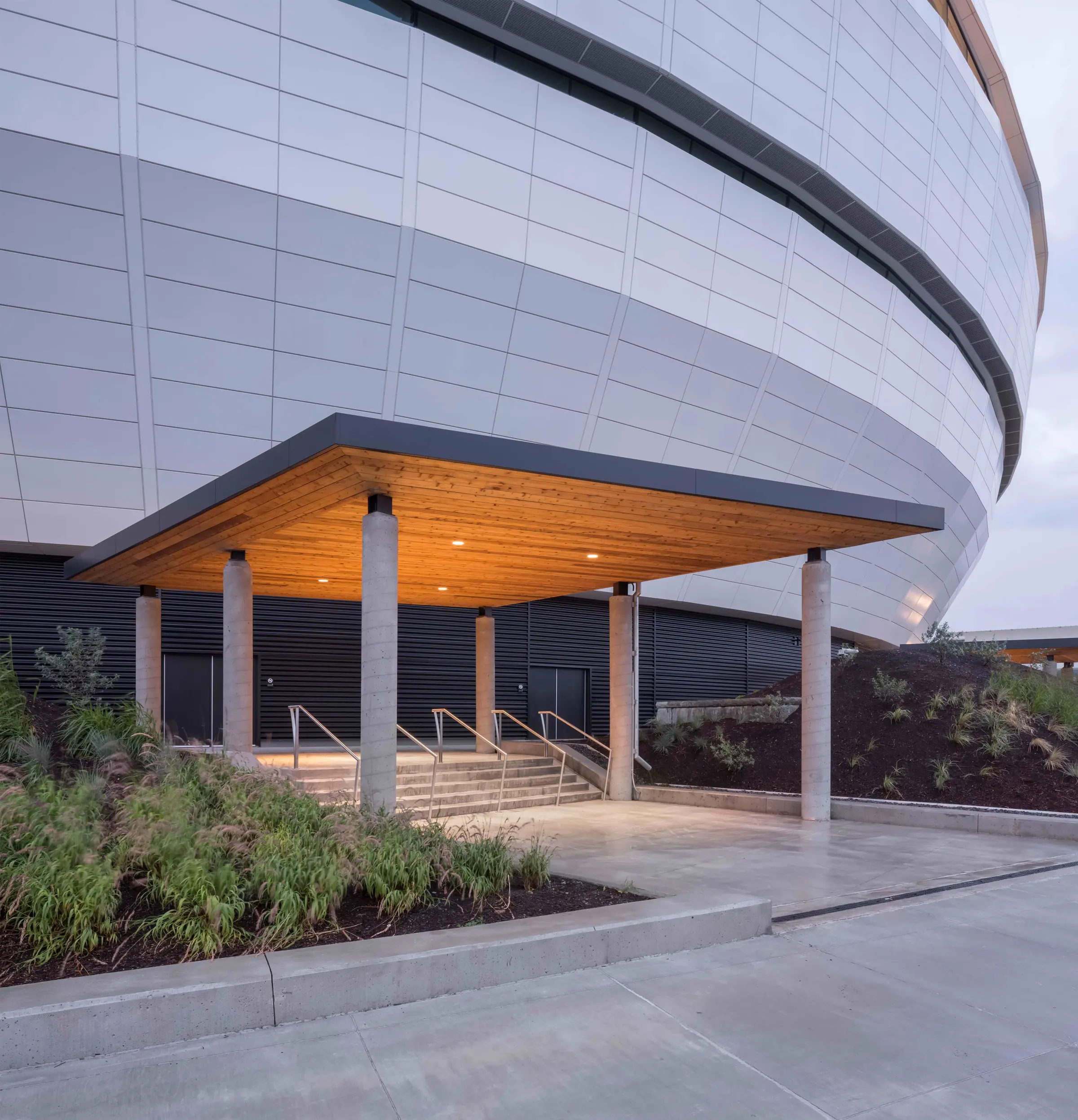 Porte de sortie au Centre Vidéotron