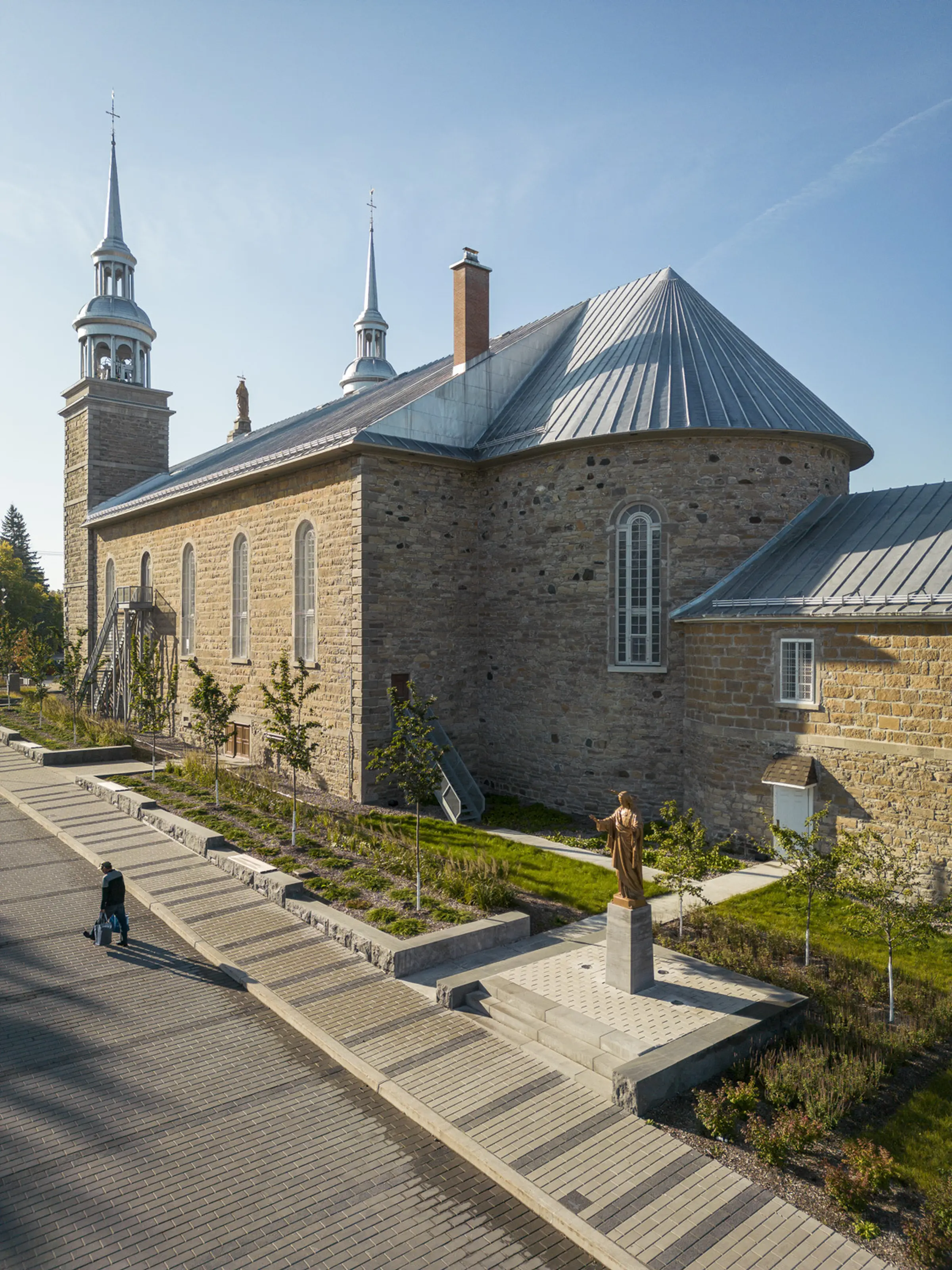 Sainte-Rose-de-Lima church - Berge des Baigneurs project in Laval