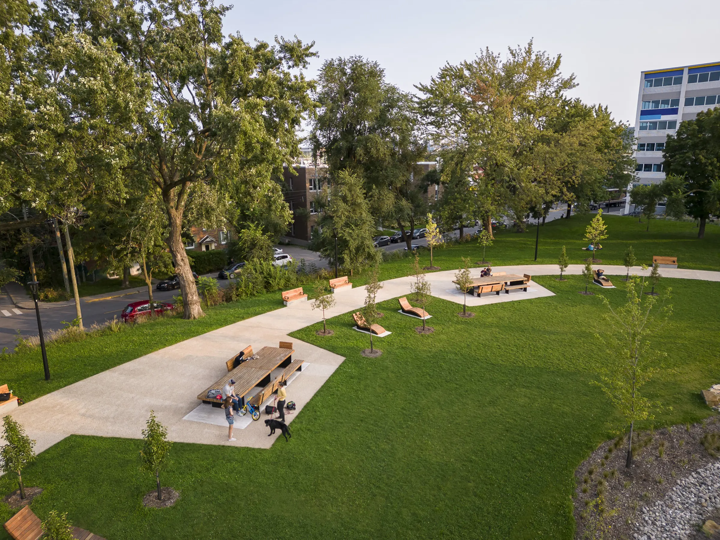 Urban furniture - Rosemont Park