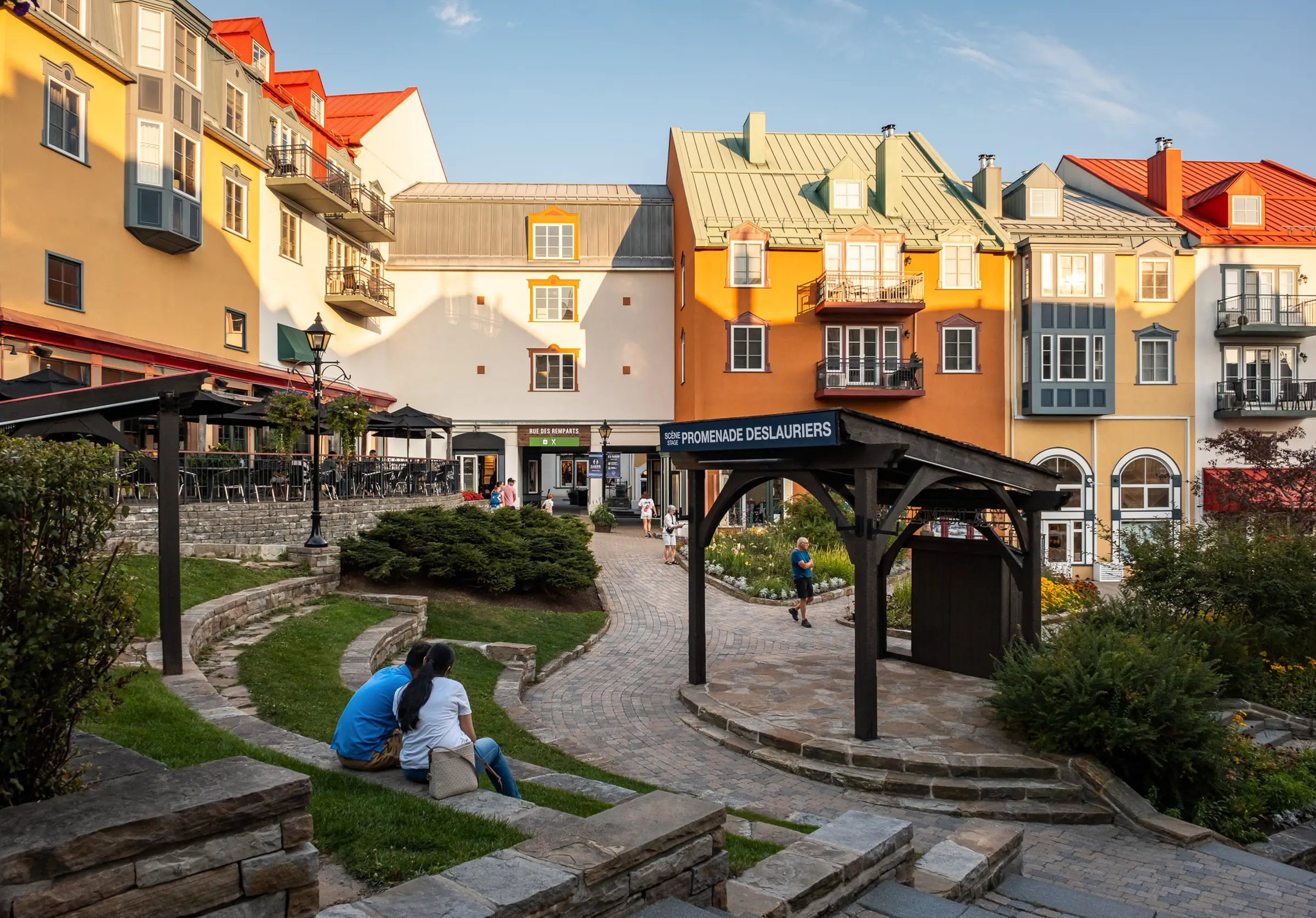 Mont-Tremblant public square
