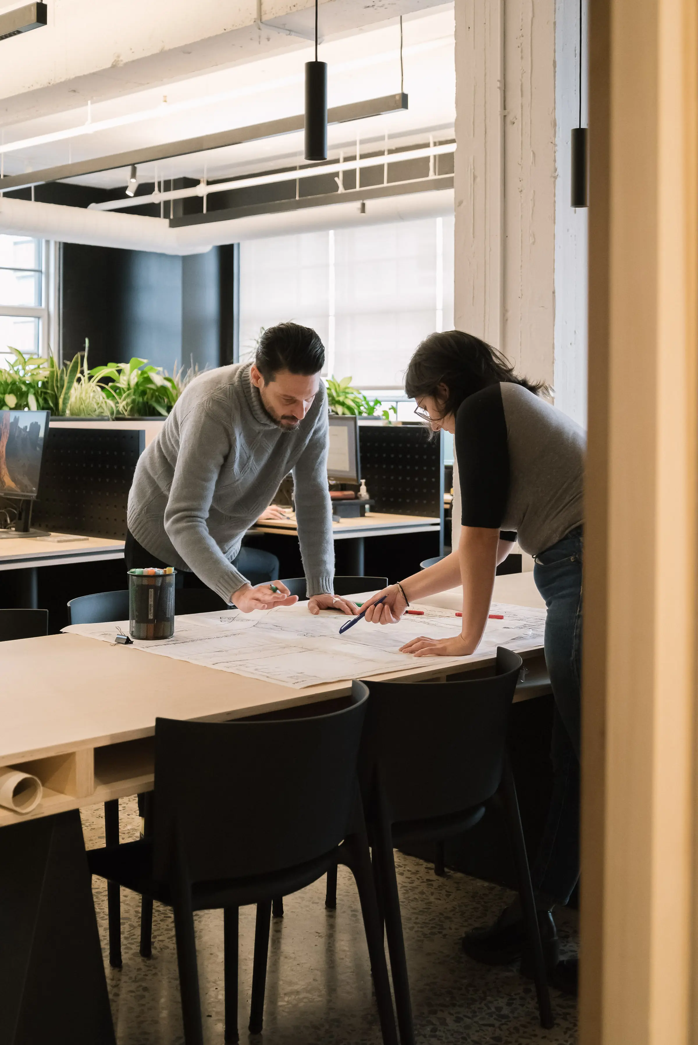 Team work and collaboration at Projet Paysage