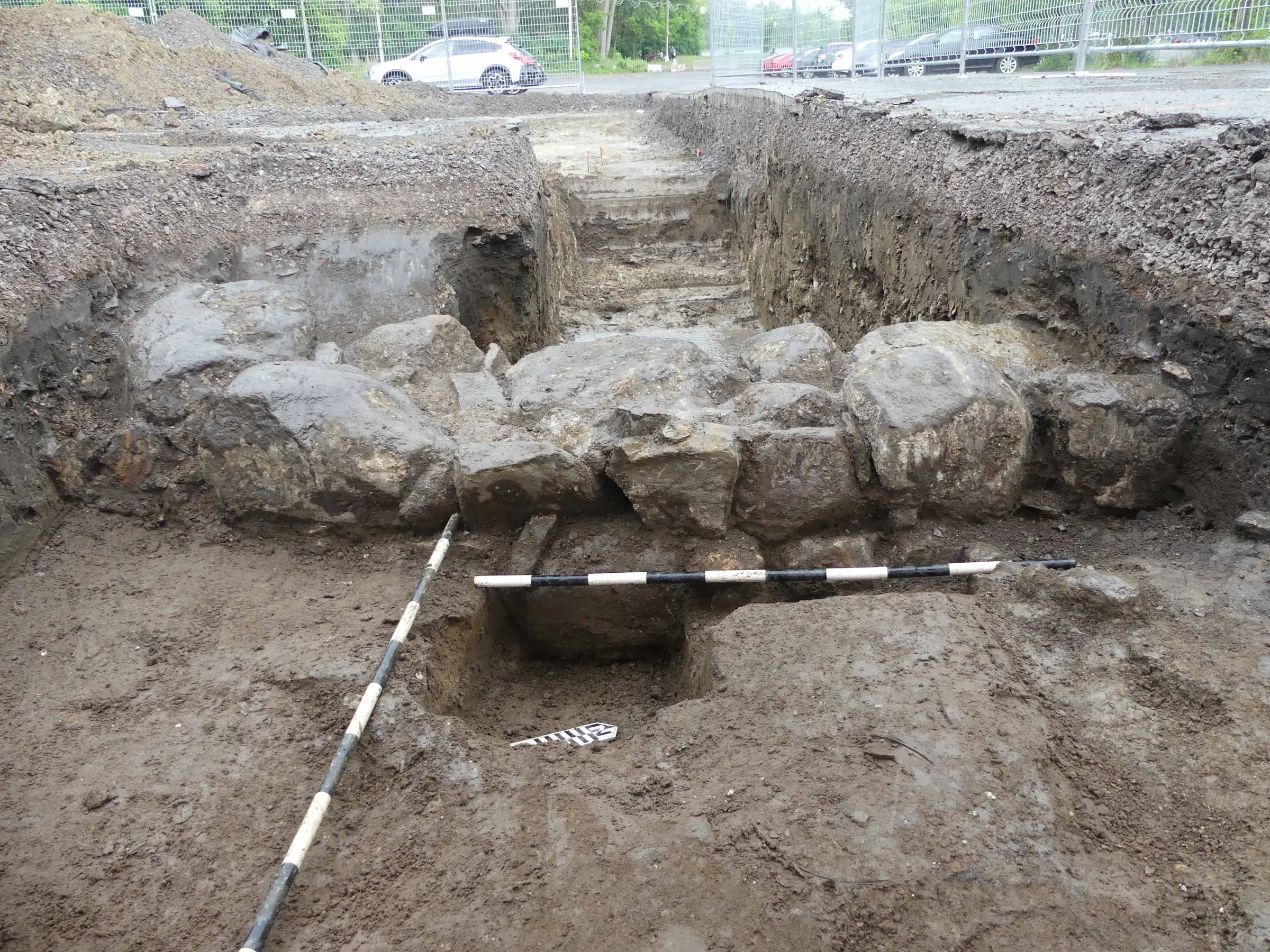 Travaux d’excavation